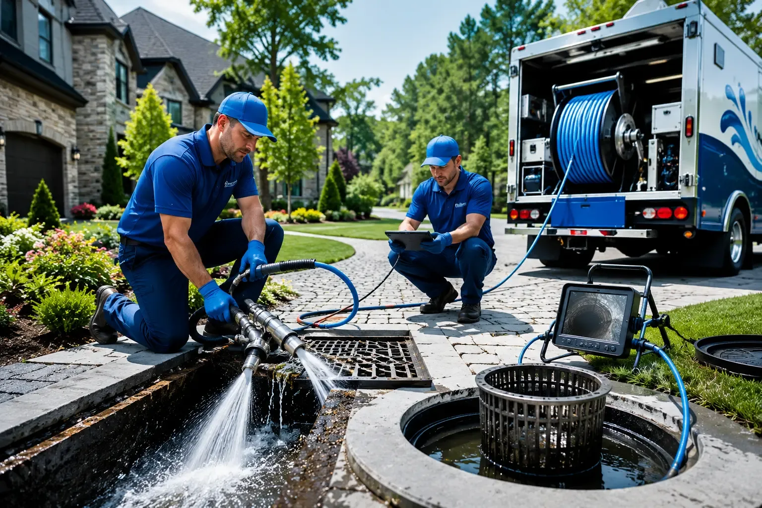 Local outdoor drain cleaning professionals in Clarksburg, PA