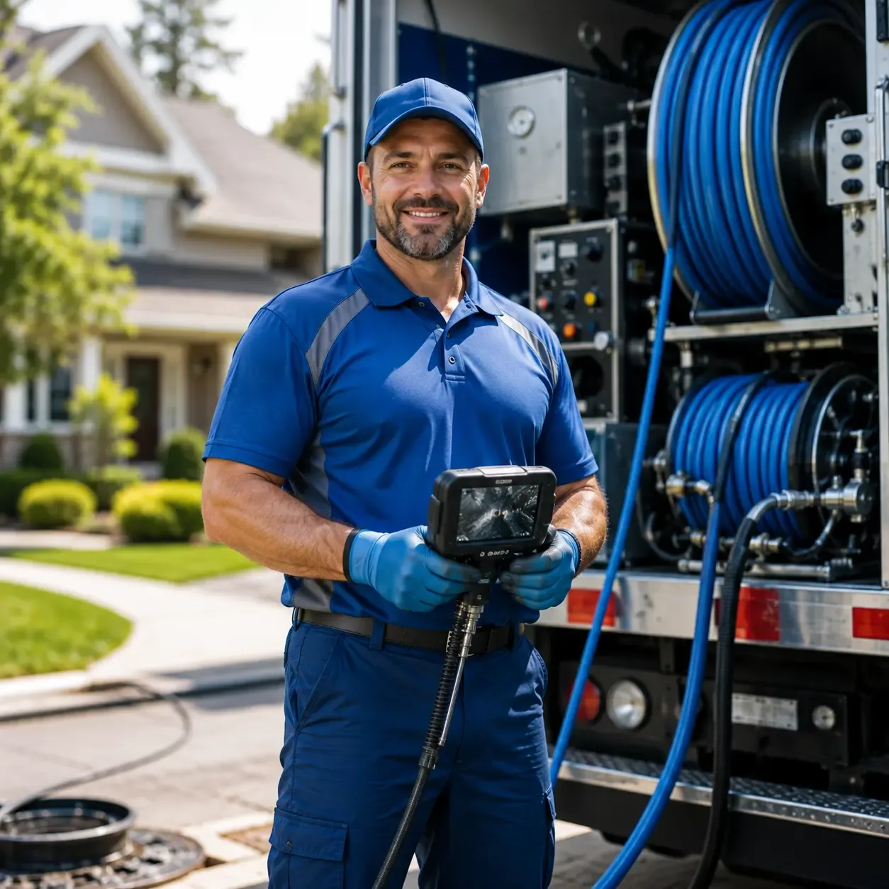 Local outdoor drain cleaning specialists in Clarksburg, PA